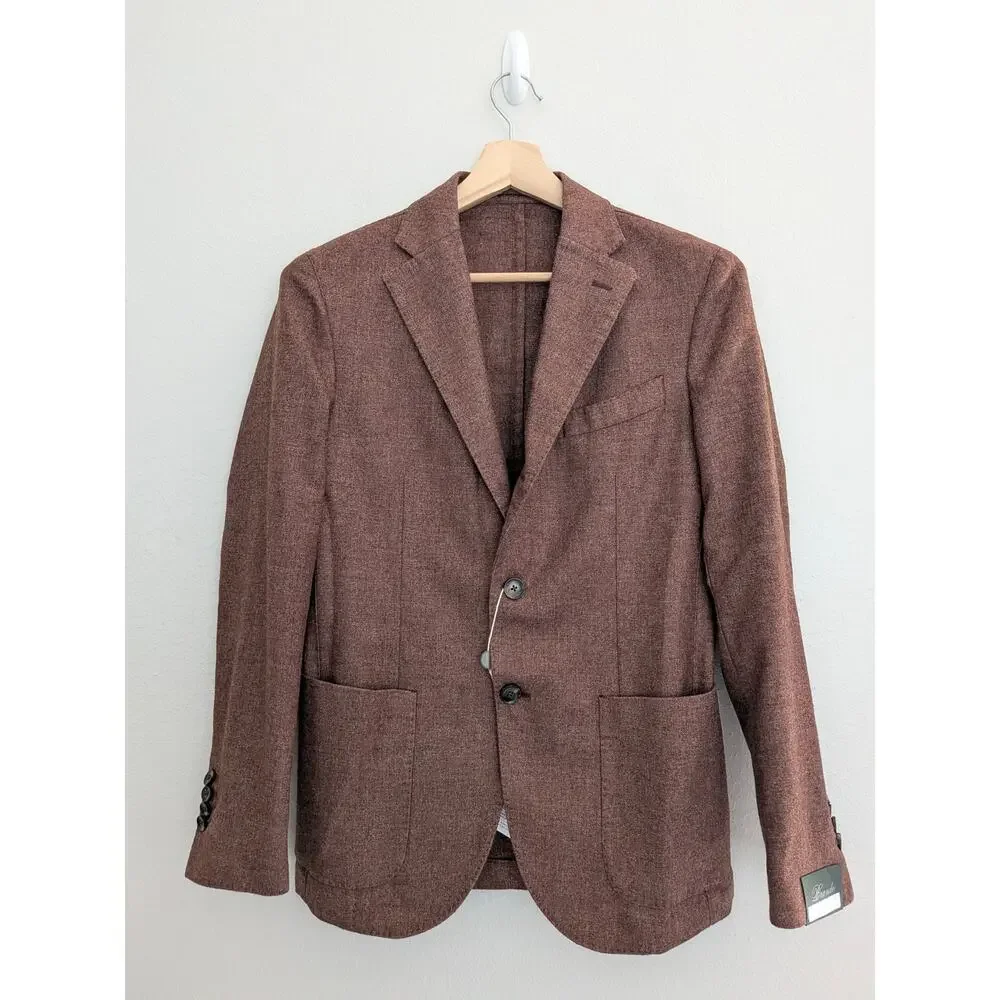NWT Brando Cashmere Blend Sport Coat 3 Button US 36 Unstructured L.B.M. 1911
